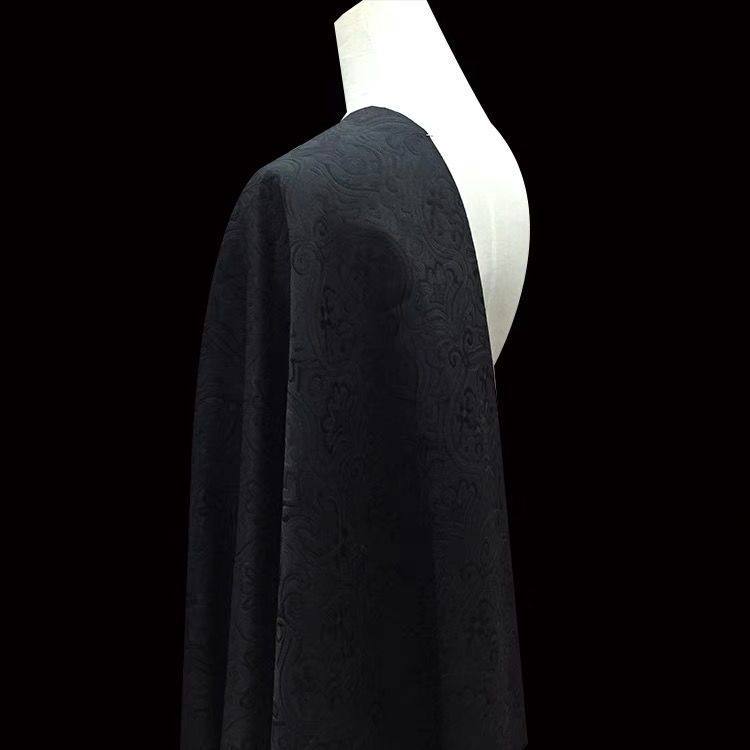 加厚秋冬无弹提花布水瓶花暗纹面料汉服旗袍少数民族古风哑光布料,淘宝优惠券,粉丝福利购,淘宝优惠卷