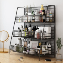 Chemical Q Makeup Shelf Containing Box Makeup Desk Skin Care Products Makeup room Desktop Multilayer Shelf SIMPLE WEB RED JUKU