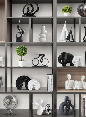 速发酒柜摆件礼奢客厅电视柜家工饰品高级感样板间软装居艺轻品摆