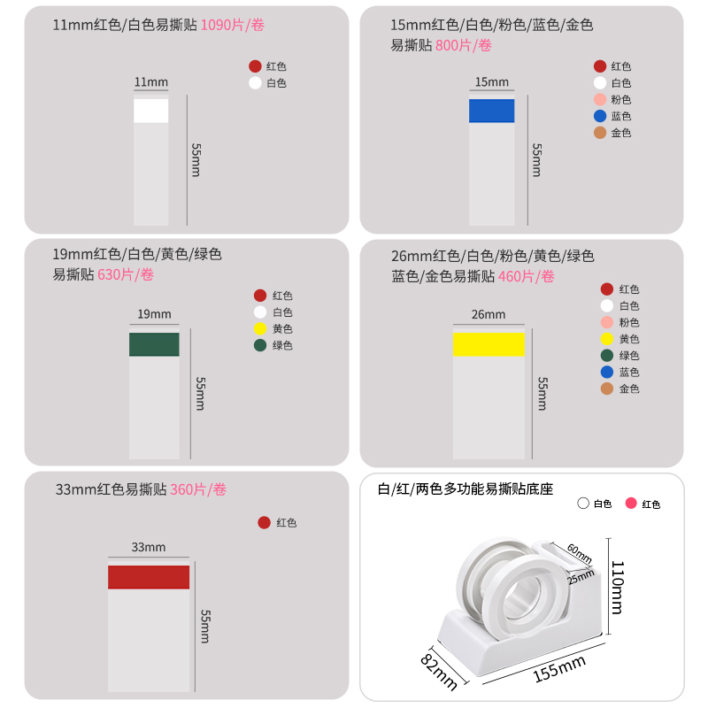 上海商吉易撕贴咖啡杯封口贴外卖封装膜蛋糕盒防漏胶带杯盖标签贴 - 图1