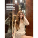 SourceWithU100 ຝ້າຍ cardigan suspender ຊຸດ