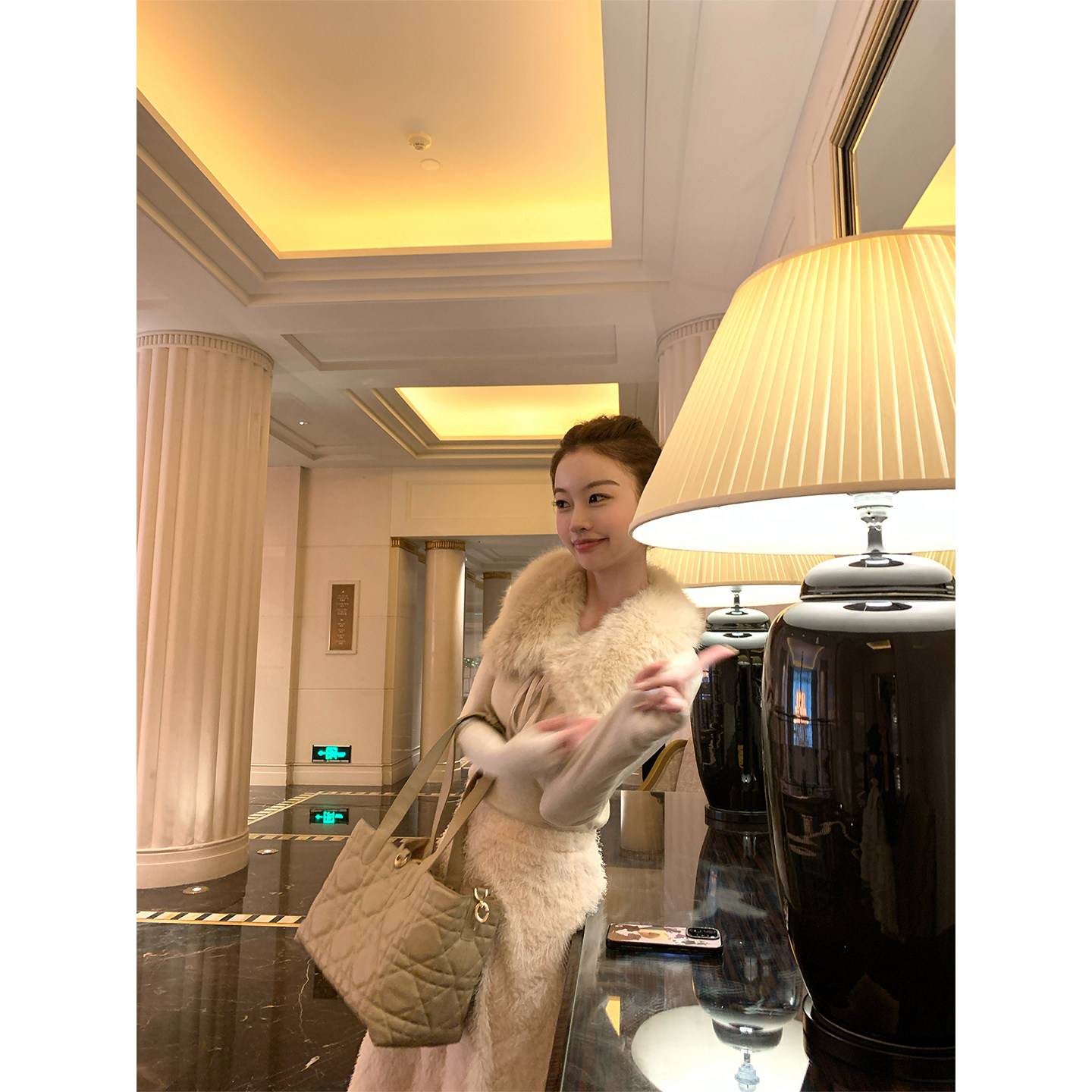 SourceWithU 轻眠燕麦 2色可拆卸小翻领针织毛衣气质毛领上衣女冬,淘宝优惠券,粉丝福利购,淘宝优惠卷