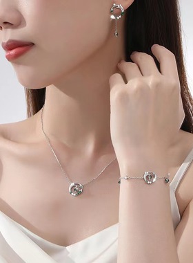 S925纯银森系绿野仙踪手链女款树藤文艺小众轻奢送女友闺蜜礼物