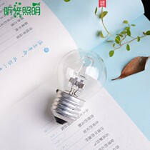 Eye Care Bulb 6 Only E27 Large Screw Mouth Spherical Bubble G45 Energy Saving Halogen Bulb Ultra Bright Table Lamp Home Screw