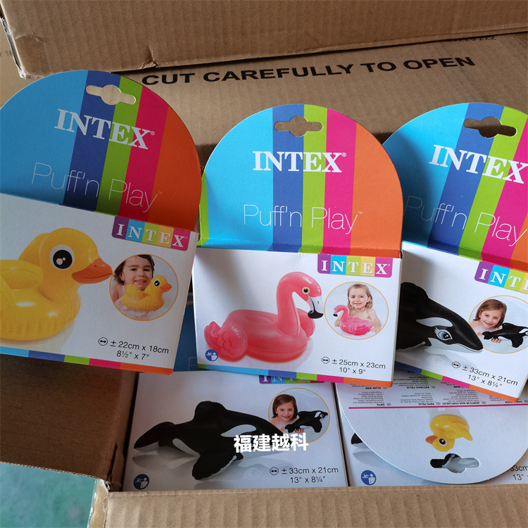 INTEX 58590 婴幼儿戏水玩具 BB可爱动物 宝宝充气儿童玩具 - 图1