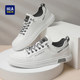 Heilan House Men's Shoes New Autumn and Winter Versatile Comfortable Casual Shoes Men's Trendy Korean Fashion White Shoes