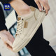 Heilan House Men's Shoes New Autumn and Winter Retro Comfortable Casual Shoes Men's Wear-Resistant Lace-Free Sneakers