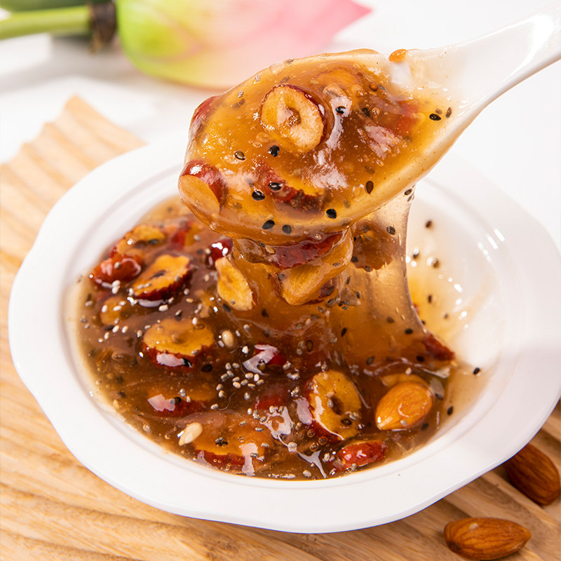 藕粉坚果羹奇亚籽官方旗舰店正品纯罐装莲藕粉桂花果早餐食品,淘宝优惠券,粉丝福利购,淘宝优惠卷