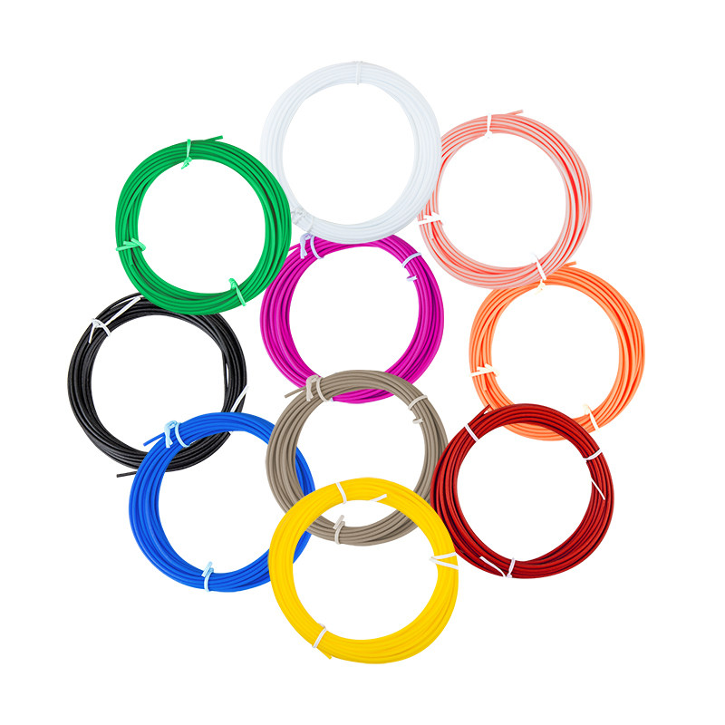 得力3d打印笔耗材长50米低温立体绘画笔涂鸦画笔材料打印线