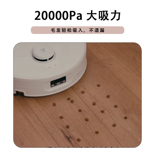 Roborock P20 ສະບັບນ້ໍາດໍາລົງຊີວິດ roller scrubber ແລະ sweeper
