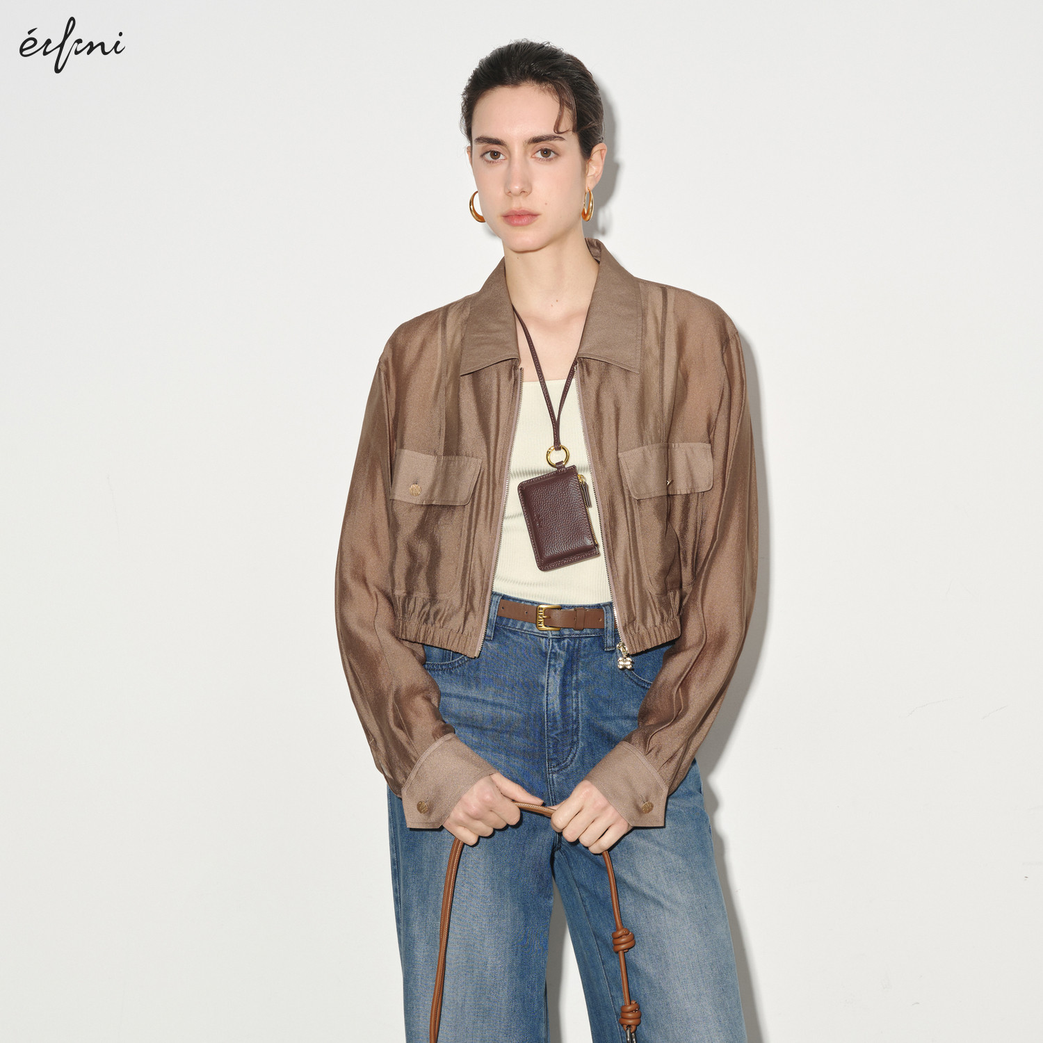 【商场同款】伊芙丽短外套1G3210111,淘宝优惠券,粉丝福利购,淘宝优惠卷