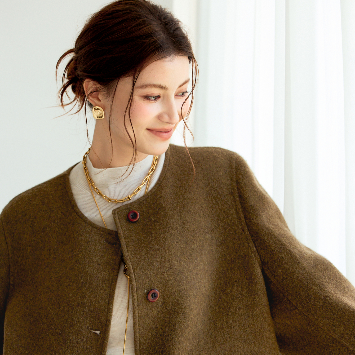 伊芙丽毛呢外套1G9970273W - 图3