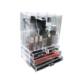 Internet celebrity desktop cosmetic storage box Nordic ins simple household storage rack makeup brush dustproof storage with cover