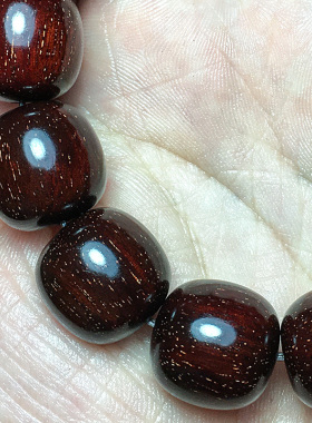 佑匠情侣印度小叶紫檀颗颗爆星