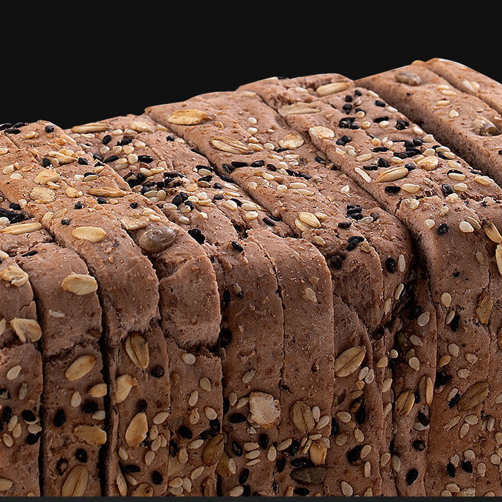【新鲜日期】粗粮谷物面包黑麦全麦面包片吐司无蔗糖饱腹切片散装 - 图2