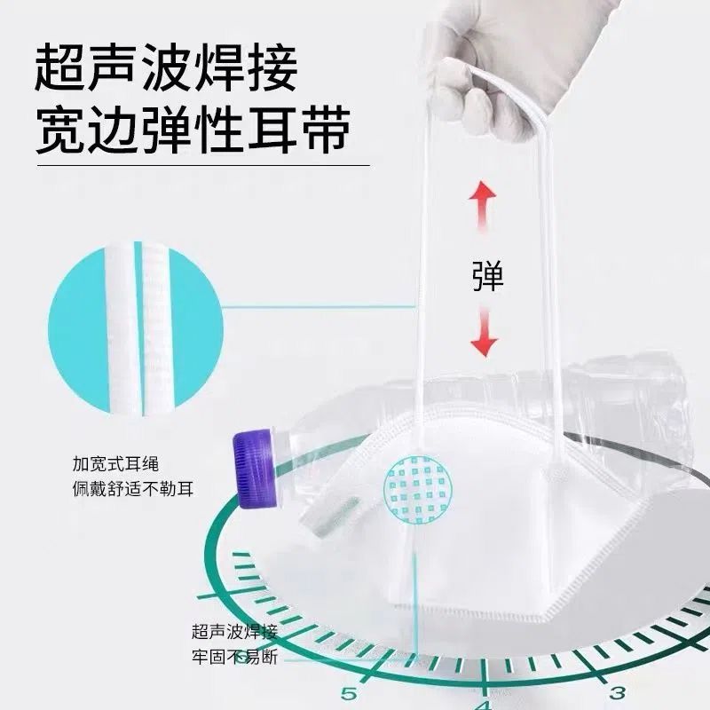 N95醫療級別五層醫用防護口罩一次性正品3d醫護專用官方獨立包裝_立德大藥房旗艦店_醫療器械