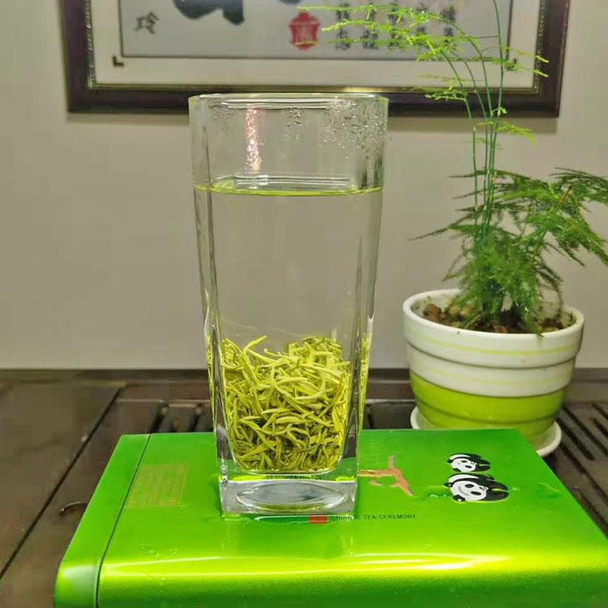 蒙顶山甘露2024年新茶四川雅安特产全芽明前茶碧螺春峨眉绿茶250g-图0