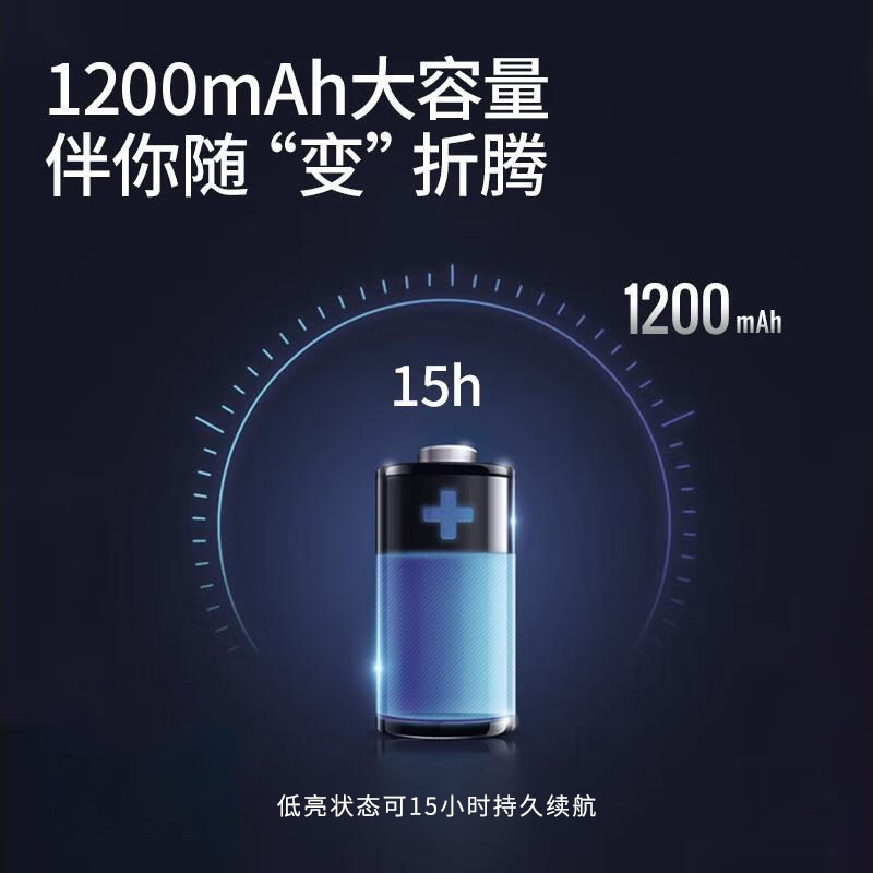 雷士照明学习台灯宿舍大学生卧室床头灯充电小夜灯