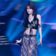 Zhao Lusi Rosy halter neck suspender skirt plaid