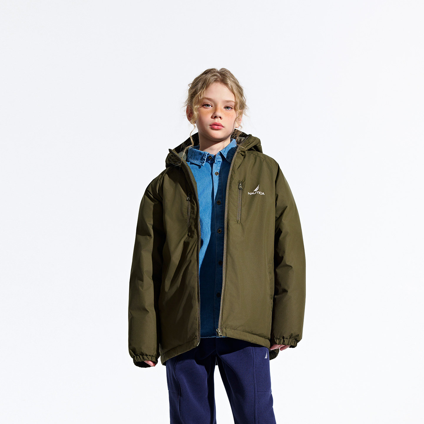 【高蓬云盾】NAUTICA童装 男女童羽绒服秋冬季儿童外套大童面包服,淘宝优惠券,粉丝福利购,淘宝优惠卷