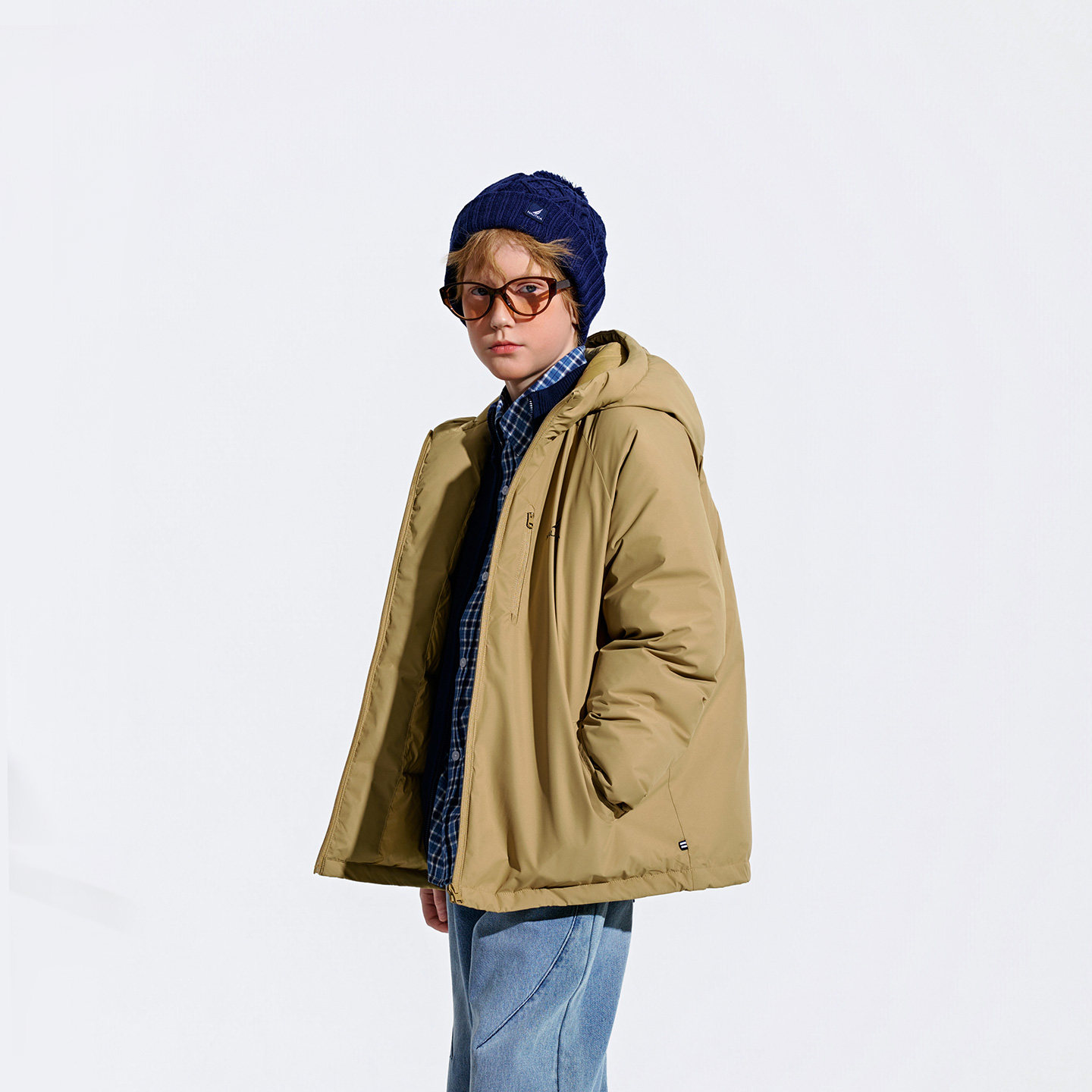 【高蓬云盾】NAUTICA童装 男女童羽绒服秋冬季儿童外套大童面包服,淘宝优惠券,粉丝福利购,淘宝优惠卷