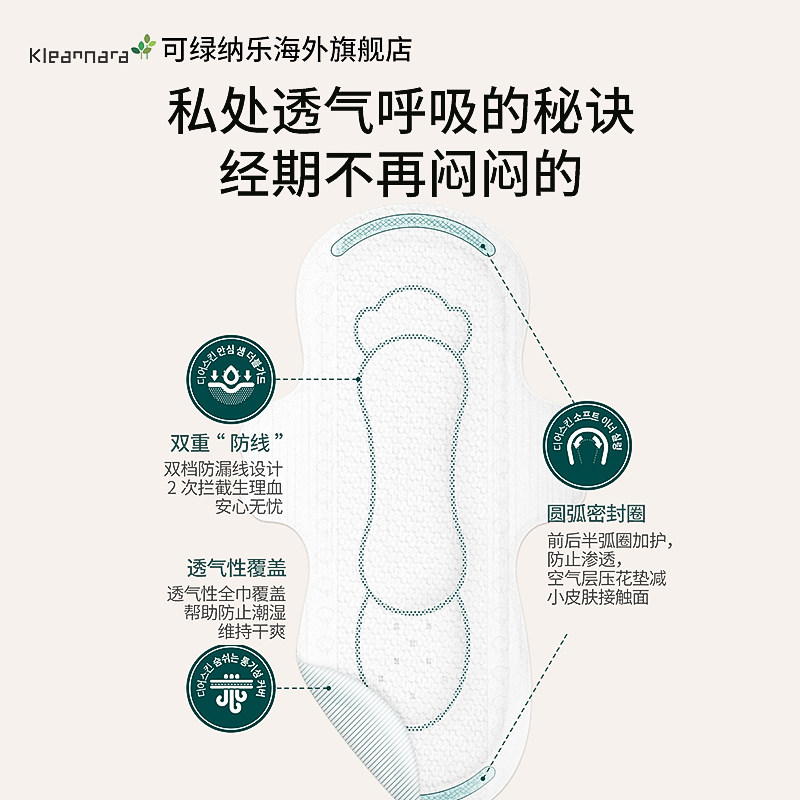  KleanNara可绿纳乐海外卫生巾