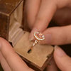 Morganite Sakura Pink 18K Rose Gold Ring