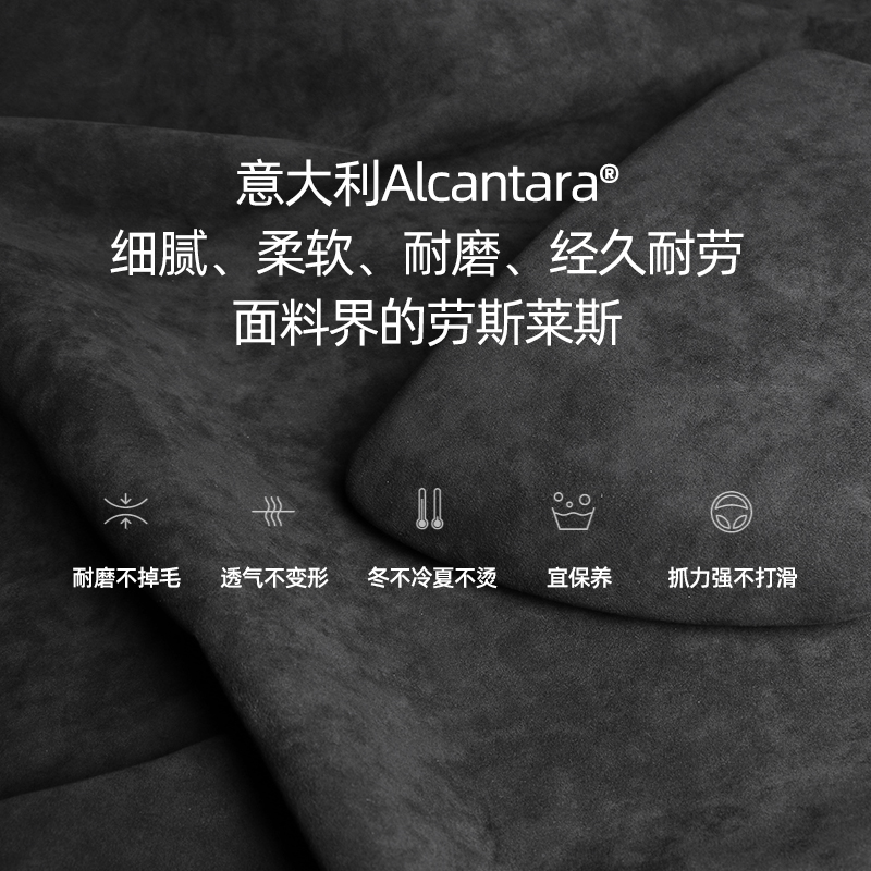 Alcantara保时捷档把套macan帕拉梅拉718卡宴911改装翻毛皮内饰贴 - 图3