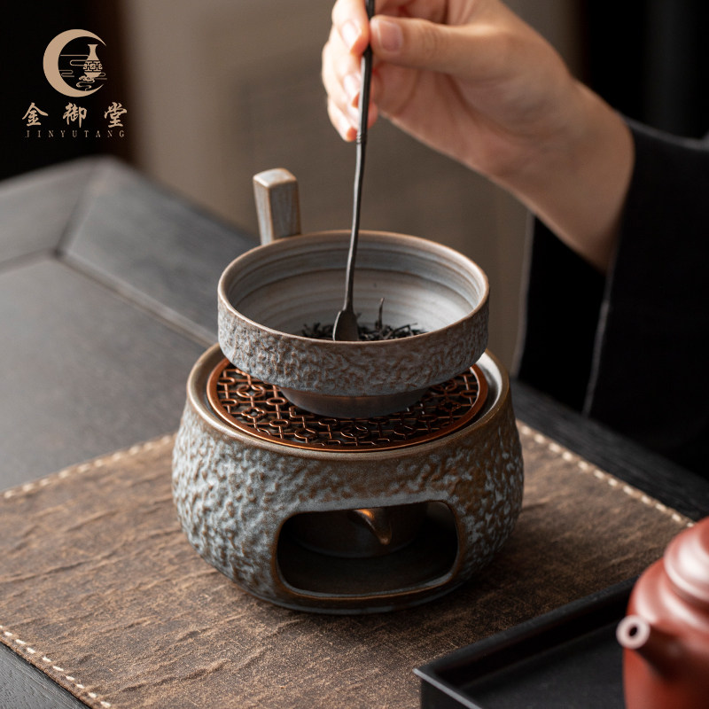 复古温茶炉炒茶底座中式功夫茶具茶道暖茶炉蜡烛加热炉保温恒温器,淘宝优惠券,粉丝福利购,淘宝优惠卷