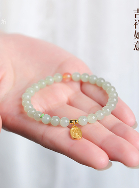 南红手链转运珠小禾玉坊和田玉