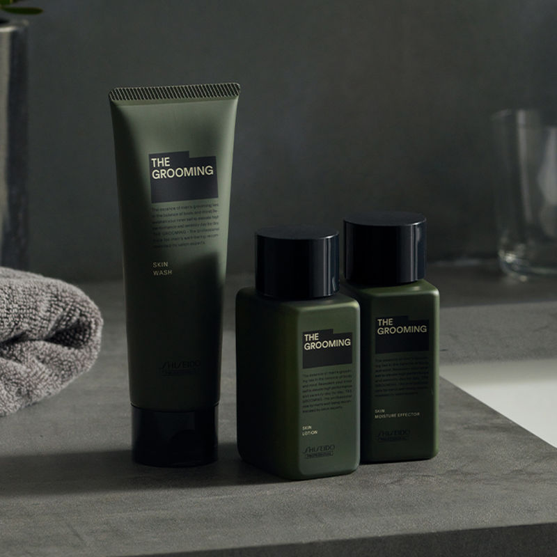 资生堂格罗姆明男士面部护肤套装 格罗姆明个人护理男士护理套装