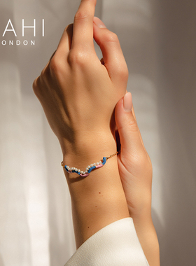 SAHI女士手链珐琅手工艺原创设计