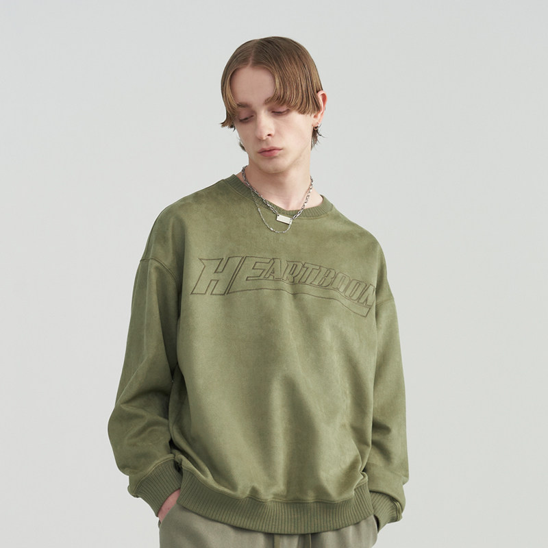 heartboon新品美式复古高街卫衣 heartboon卫衣