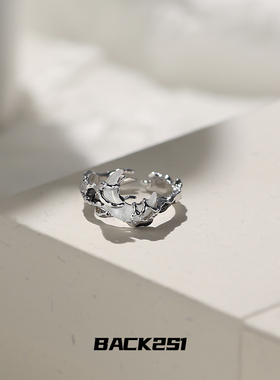 925纯银新中式原创设计情侣对戒