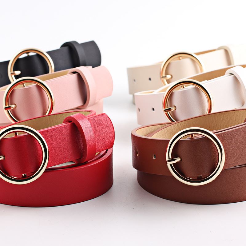 Stylish women's belts casual ladies leather waist belt - 图1