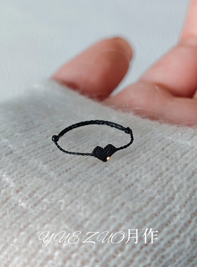 高级感食指戒小众设计甜酷风指环