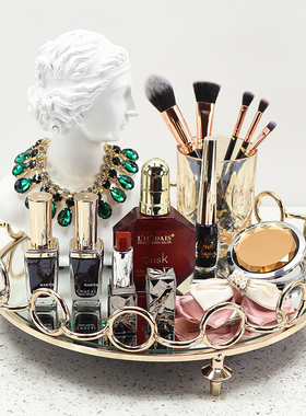 梳妆台摆件样板间口红化妆品道具
