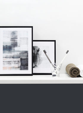 阳台柜装饰摆件毛巾组合套装