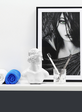 阳台柜摆件装饰画卫生间摆设