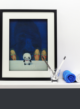 阳台柜摆件样板房卫浴间摆设