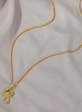 European American new cartoon pendant necklace sweater chain