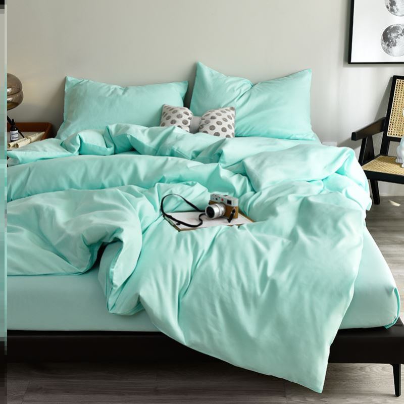4pc bedsheet set bed sheet quilt blanket duvet cover sets 1 - 图2