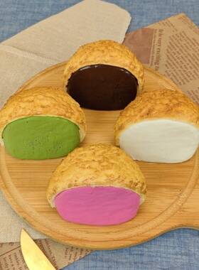 仿真慢回弹泡芙模型假蛋糕橱窗餐厅长期保鲜美食影视拍摄展示用品