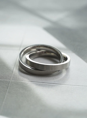 戒指钛钢嘻哈冷淡风男女