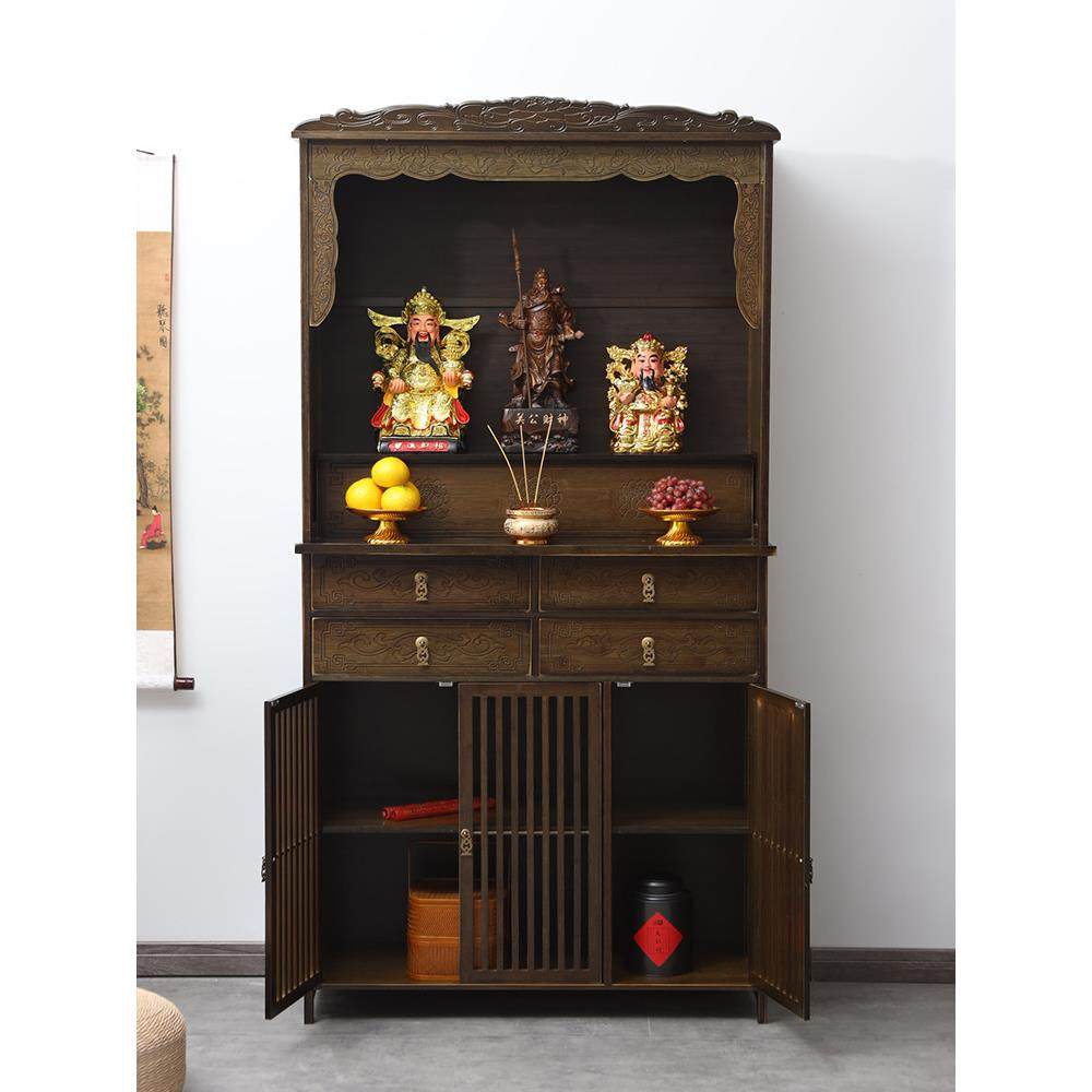 佛龛神台立柜佛柜供奉台神龛佛台财神爷菩萨供奉桌佛像家用供桌,淘宝优惠券,粉丝福利购,淘宝优惠卷