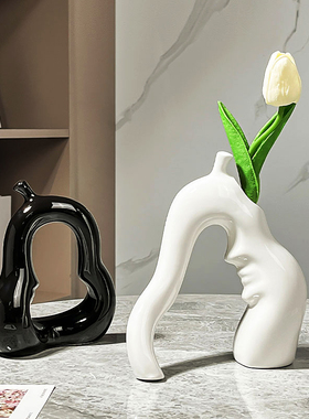 轻奢陶瓷装饰品摆件艺术品摆设