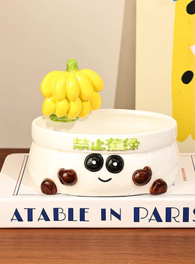 北欧ins禁止焦虑装饰收纳摆件