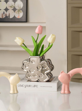 现代个性花瓶陶瓷摆件