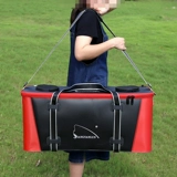 Большая вещь гигантская рыба -бочка для рыбной коробки Супер специальное расширение, потолчны, рыболовные бочки, саб -бакетская бочка для рыбы складывание