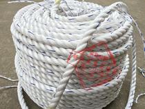 mm new material high strength linen rope marine binding rope white silk rope flat silk rope firm marine rope throwing cable